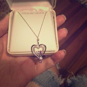 Sterling silver amethyst necklace